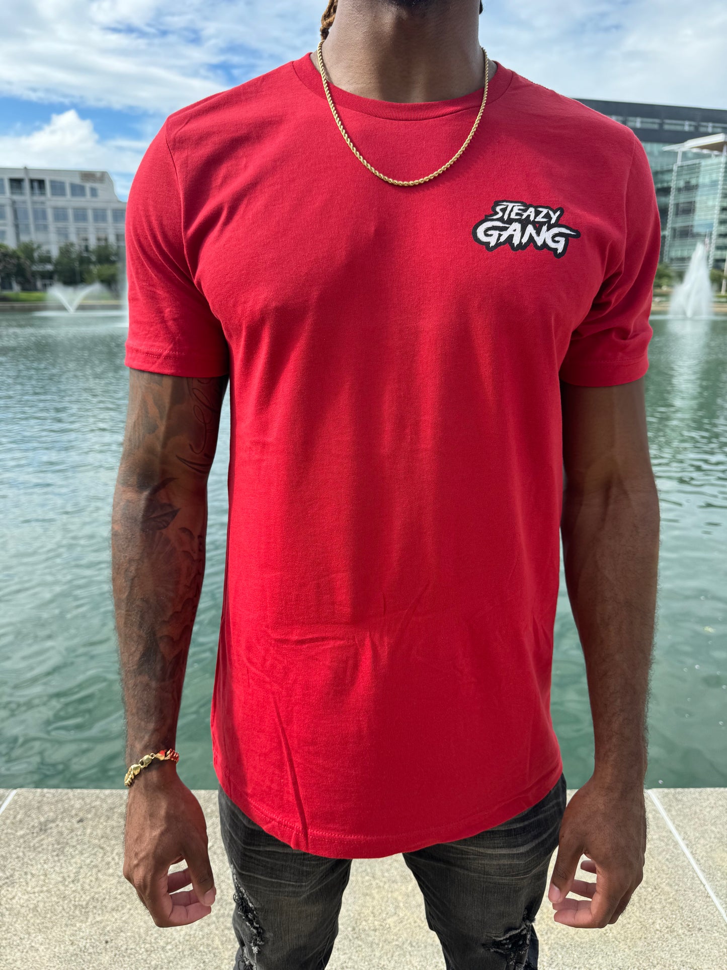 "Can I Grab Them Buns?" TEE RED